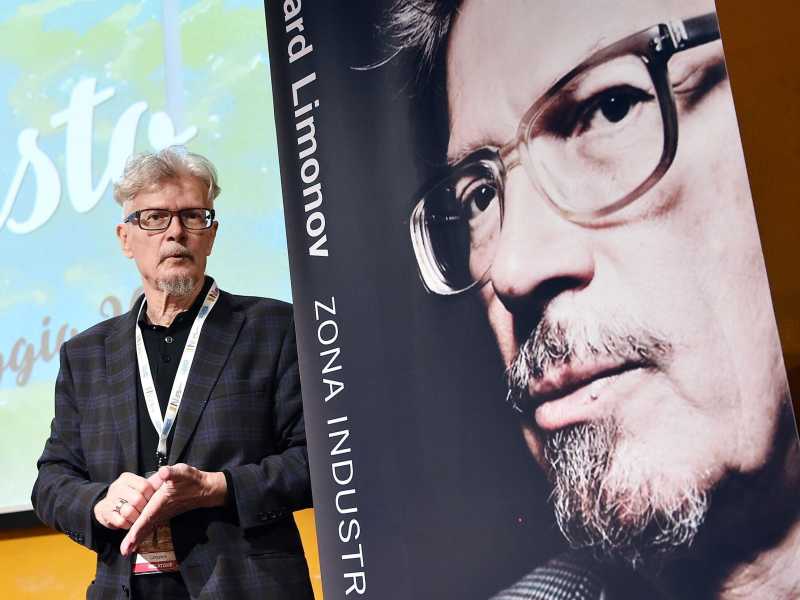 Eduard Limonov nel 2018 (Ansa)&nbsp;