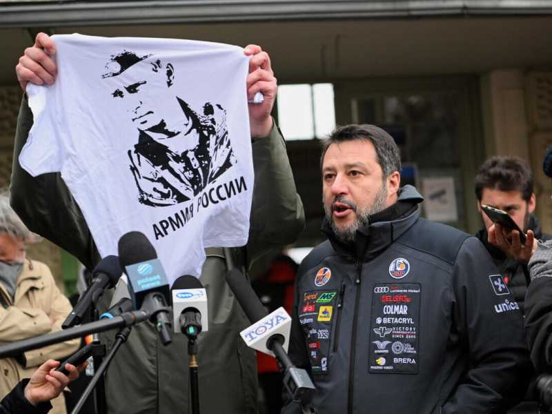 Matteo Salvini (Ansa)