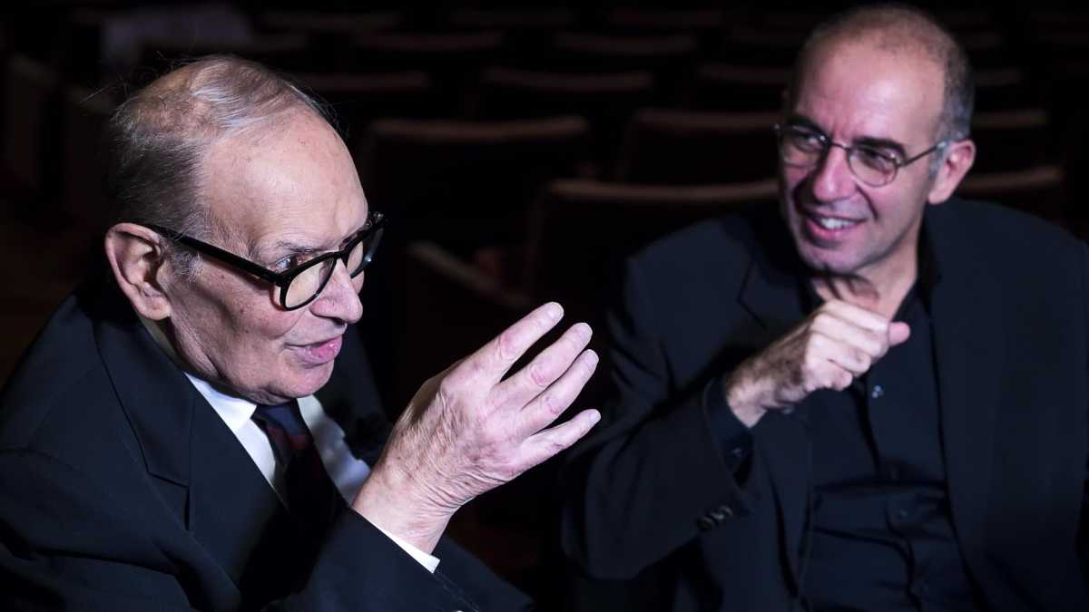 Immagine di Tornatore: "Il mio documentario su Morricone è il racconto di un'amicizia"