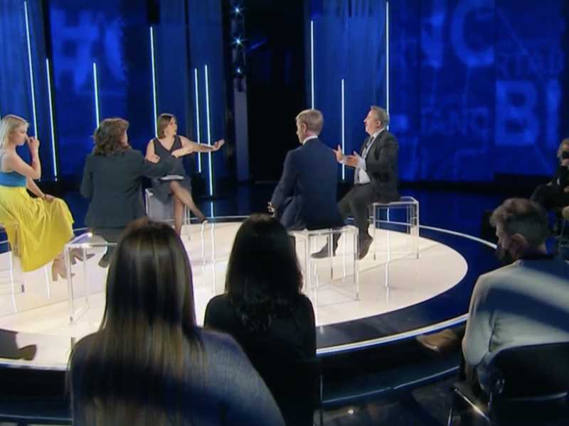 Una puntata di Cartabianca su Rai3 