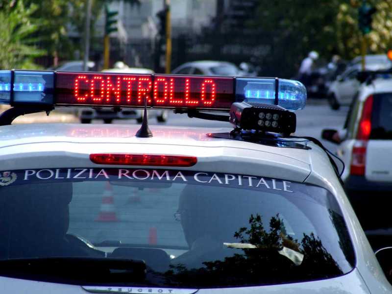 Foto: Ansa/Polizia Roma Capitale