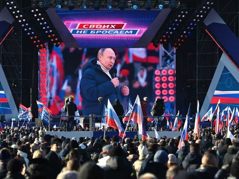 La prova di forza (pagata) di Vladimir Putin