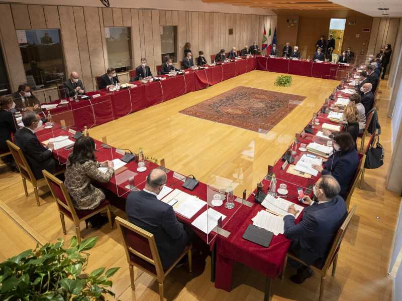 Foto Francesco Ammendola/Ufficio Stampa Quirinale/LaPresse 23 marzo 2021 Roma&nbsp;<br />