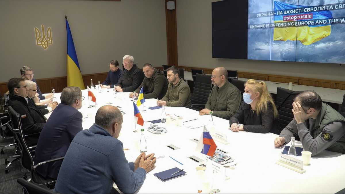 Immagine di Medvedev contro Varsavia. La guerra ideologica contro gli europei è già qui