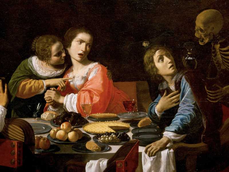 Giovanni Martinelli "Memento mori", 1635 