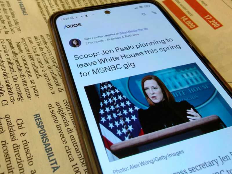 La scommessa di Axios: giornalismo di qualità e tecnologia. Parla il fondatore Jim VandeHei