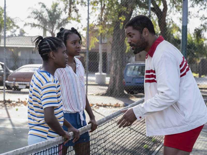 (Frame tratto da King Richard: Una Famiglia vincente)