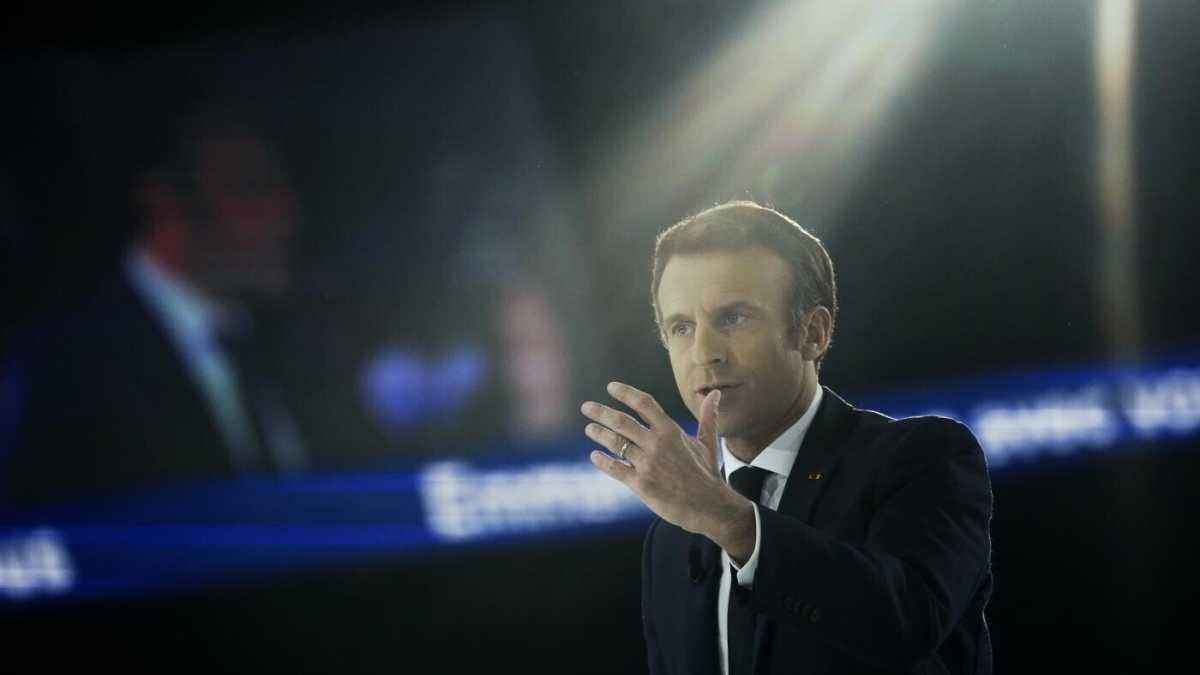Immagine di La paura fa Macron