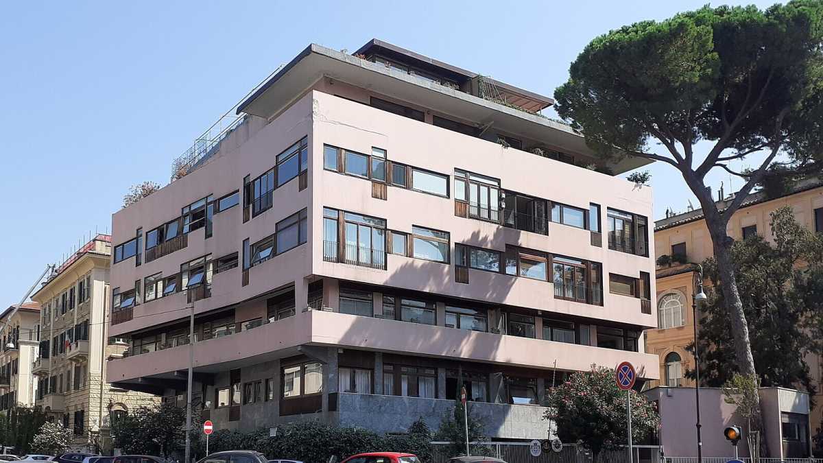 Immagine di Dov'è la più bella palazzina moderna di Roma