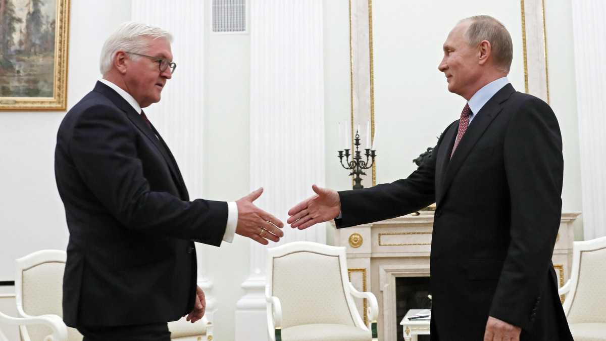 Immagine di Anche Sreinmeier ammette di avere sbagliato con Putin