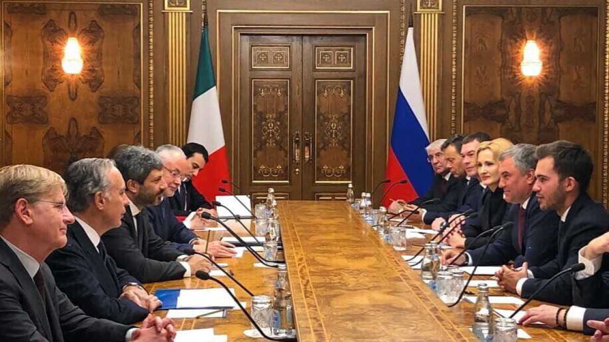 Immagine di Fico: "Congelato il patto fra il Parlamento e la Duma dopo l'invasione russa in Ucraina"