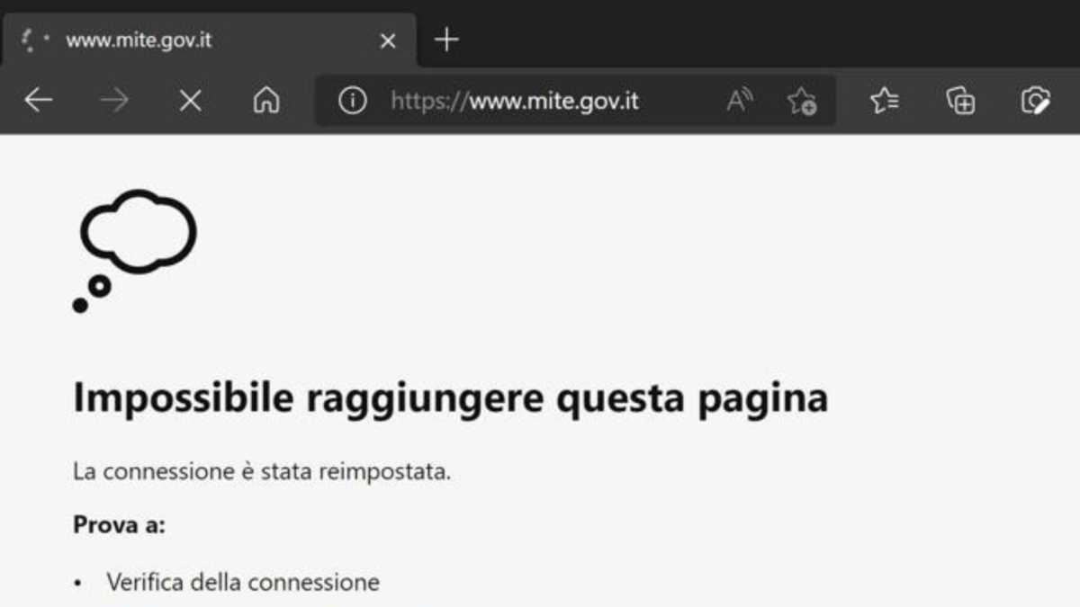 Immagine di Il sito del Mite è irraggiungibile. È ora di affrontare davvero il tema della sovranità dei dati