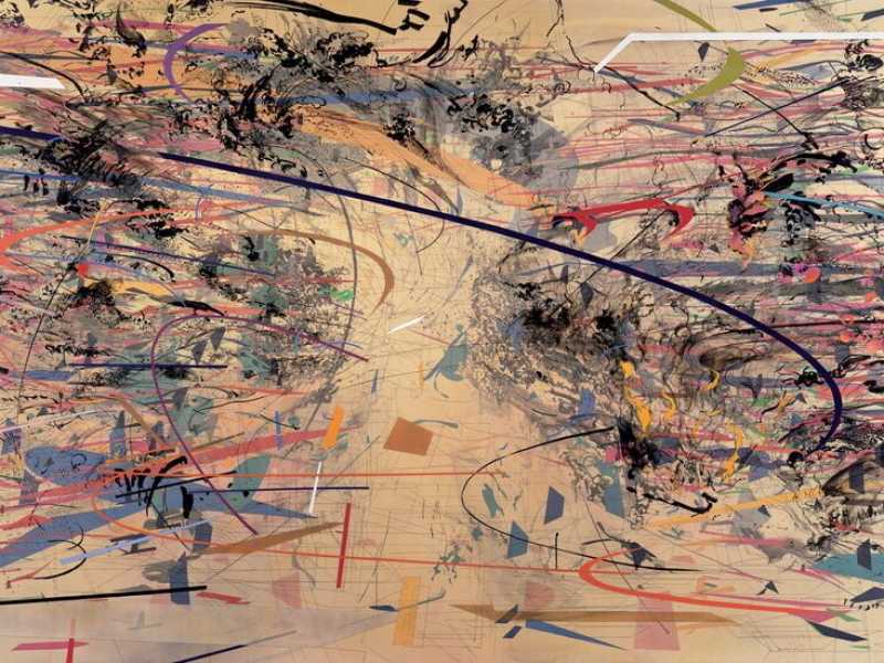 Julie Mehretu, Dispersion, 2002&nbsp;<br />