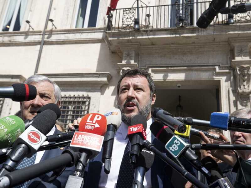 Matteo Salvini (Ansa)
