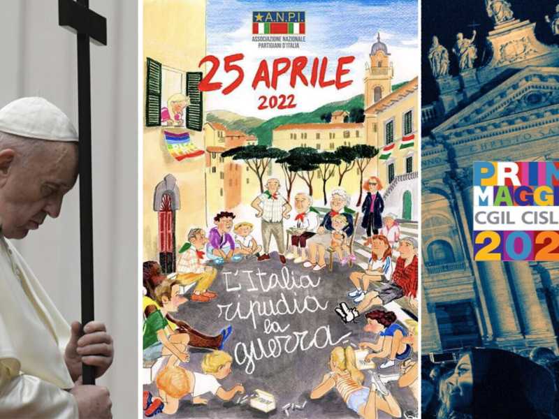 Il nuovo compromesso storico. Cos'hanno in comune la via crucis del Papa, il 25 aprile e il primo maggio