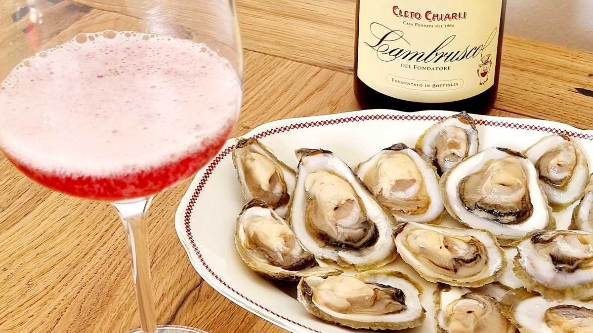 Immagine di Ho trovato un Lambrusco intrinsecamente pasquale