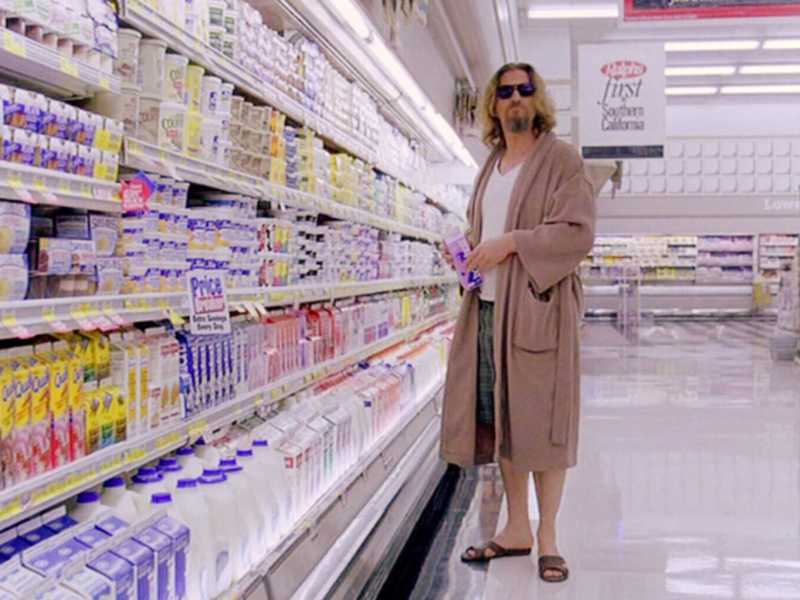 Una scena di Il grande Lebowski (The Big Lebowski) &egrave; un film del 1998 diretto da Joel Coen<br />