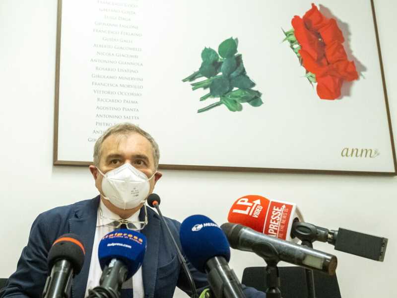 Giuseppe Santalucia, presidente dell'Anm (foto LaPresse)