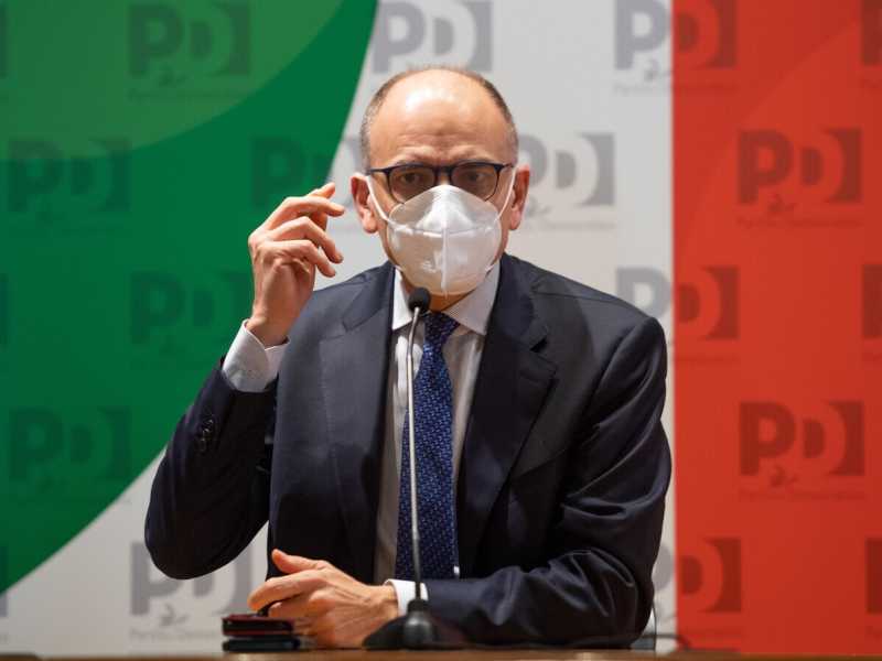 Enrico Letta (Ansa)