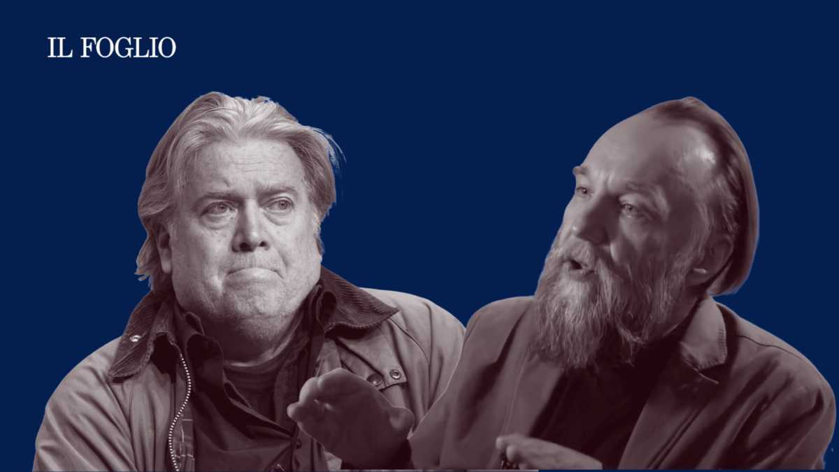 Immagine di Bannon e Dugin, i Bouvard e Pécuchet del tradizionalismo populista