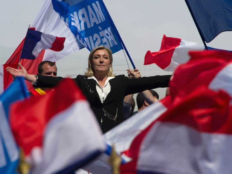 Marine Le Pen (foto Pascal Le Segretain/Getty Images)&nbsp;<br />