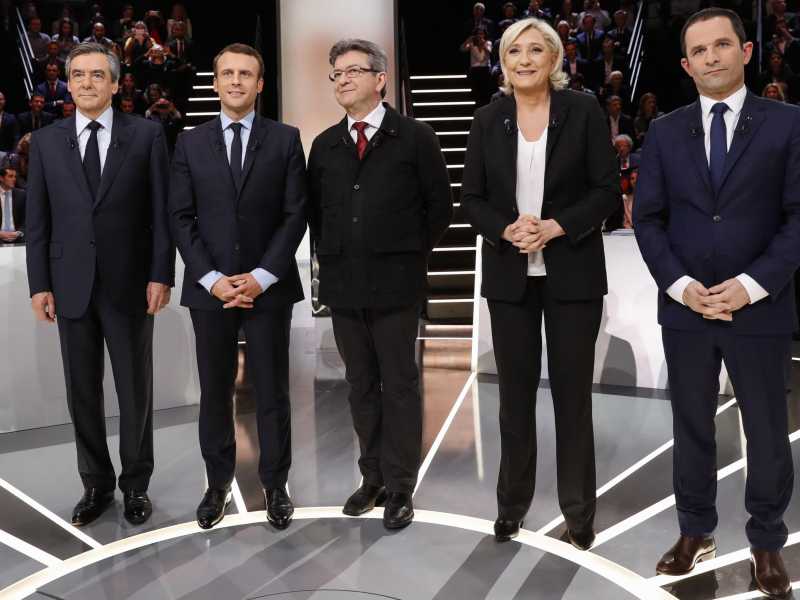 Macron, Le Pen, Mélenchon. La guerra delle tre France