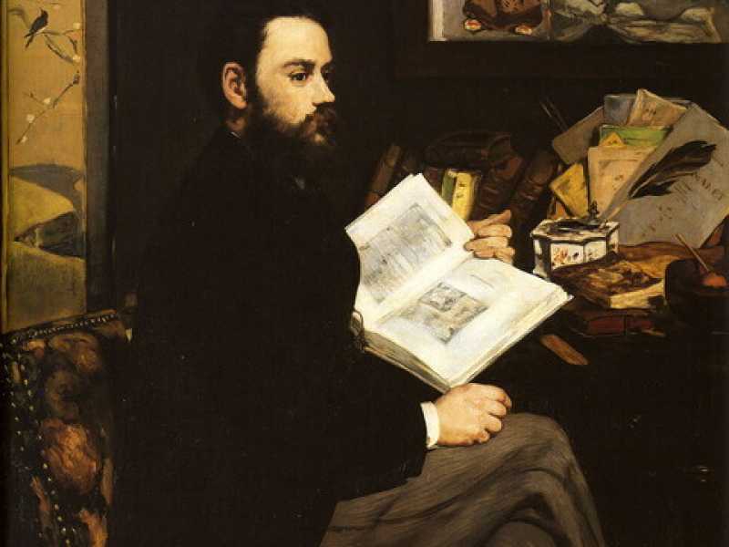 Emile Zola ritratto da e &Eacute;douard Manet&nbsp;<br />
