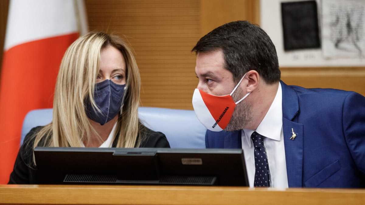Immagine di Salvini boicotta Meloni: "La Lega non va all'evento di Fratelli d'Italia"