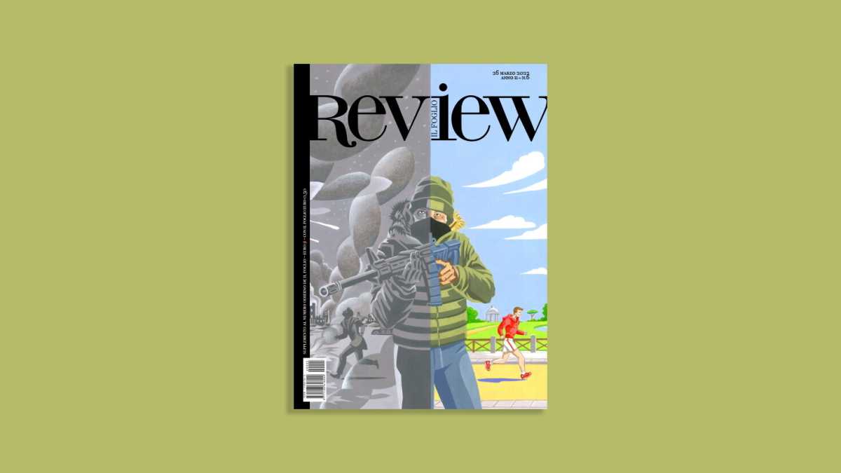 Immagine di La copertina del nuovo numero del Foglio Review, raccontata dal suo autore, Giorgio Carpinteri