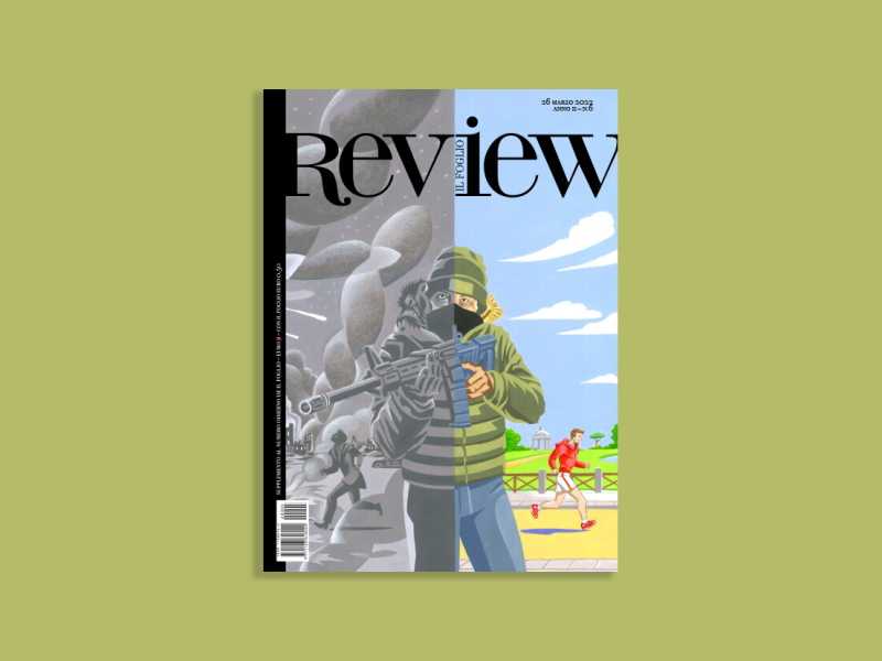 La copertina del nuovo numero del Foglio Review, raccontata dal suo autore, Giorgio Carpinteri