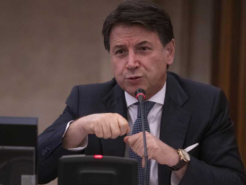 Giuseppe Conte (Ansa)