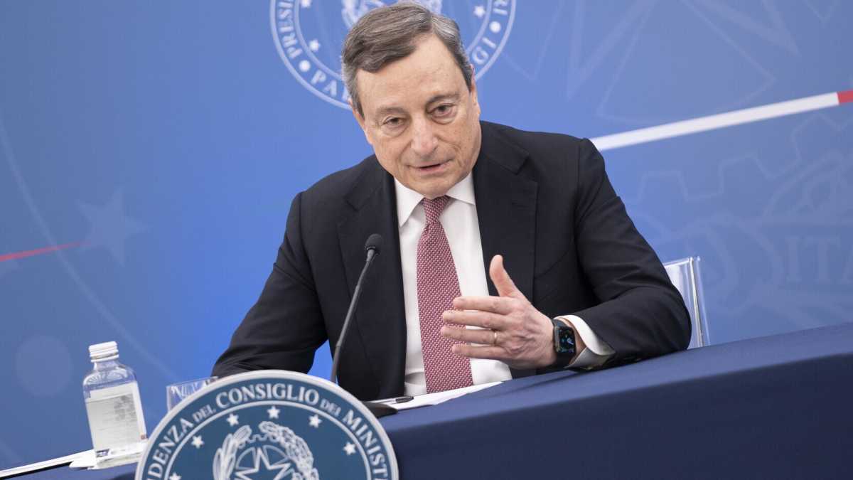 Immagine di Draghi, l’Italia e la Russia