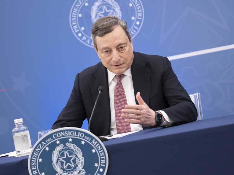 Mario Draghi (LaPresse)