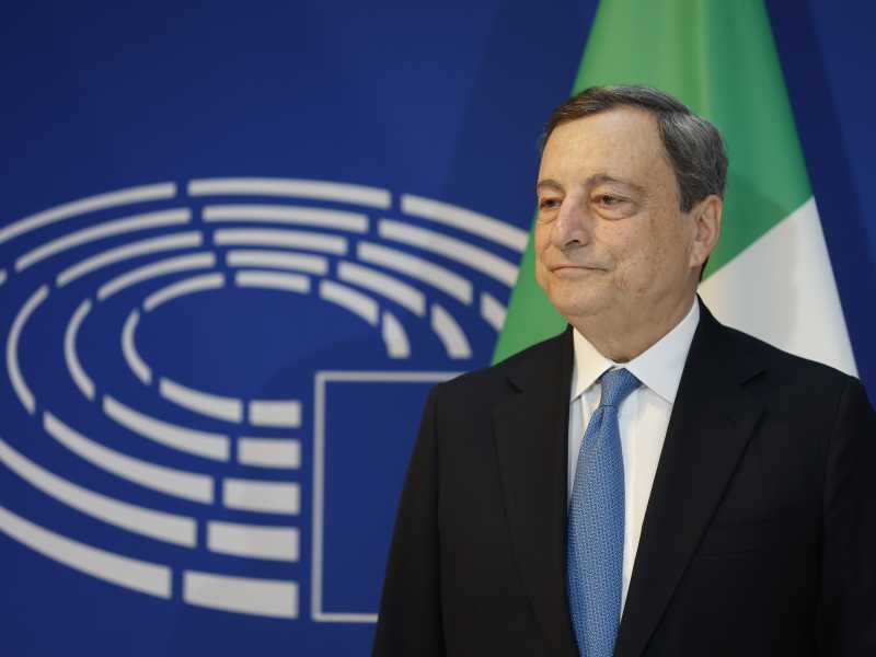 Mario Draghi (Ansa)