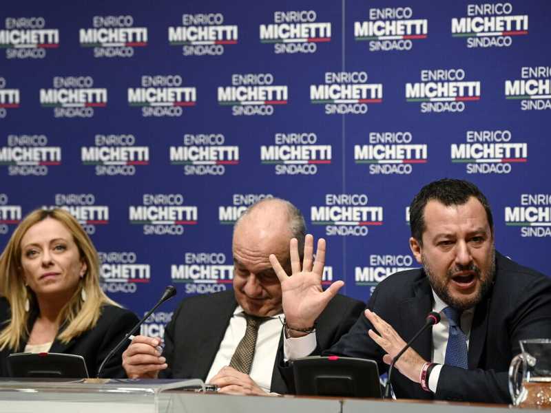 Salvini e Meloni non si parlano, Lollobrigida si sfila: aria di Michetti bis nel Lazio