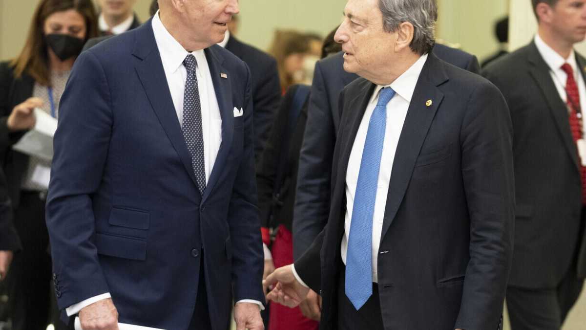 Immagine di Energia, armi e sanzioni: Draghi vola in America per incontrare Biden