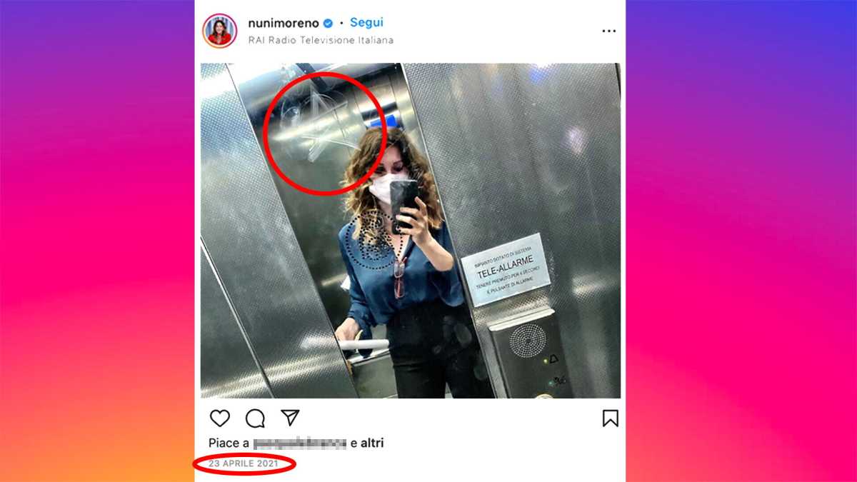 Immagine di Minacce a Sangiuliano? La stella delle Br nell'ascensore del Tg2 sta lì da anni