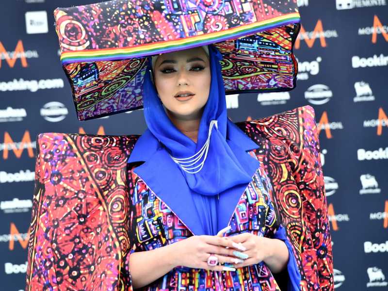 Ronela Hajati, rappresentante dell'Albania all'Eurovision Song Contest (foto LaPresse)&nbsp;<br />