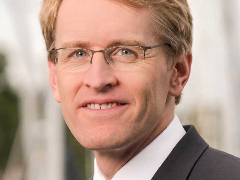 Daniel G&uuml;nther, ministro presidente uscente, ora riconfermato, dello Schleswig-Holstein (foto di Wikimedia Commons)