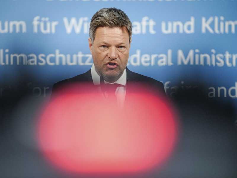 Il ministro dell'Economia tedesco Robert Habeck Foto La Presse&nbsp;<br />