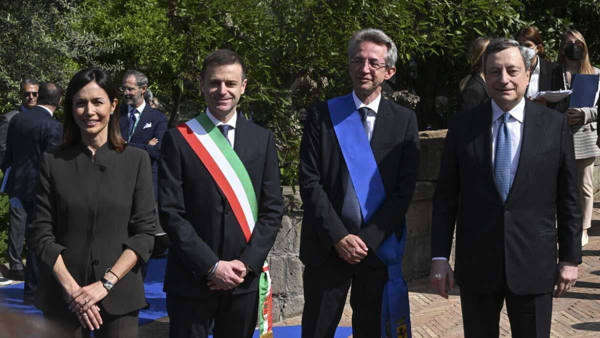 Immagine di Draghi: "Il sud non è destinato a rimanere indietro". A Sorrento il Carfagna day