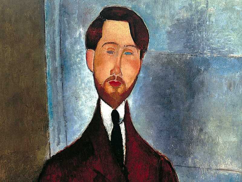 “Leopold Zborowski” di Amedeo Modigliani, 1919 (foto di Olycom)