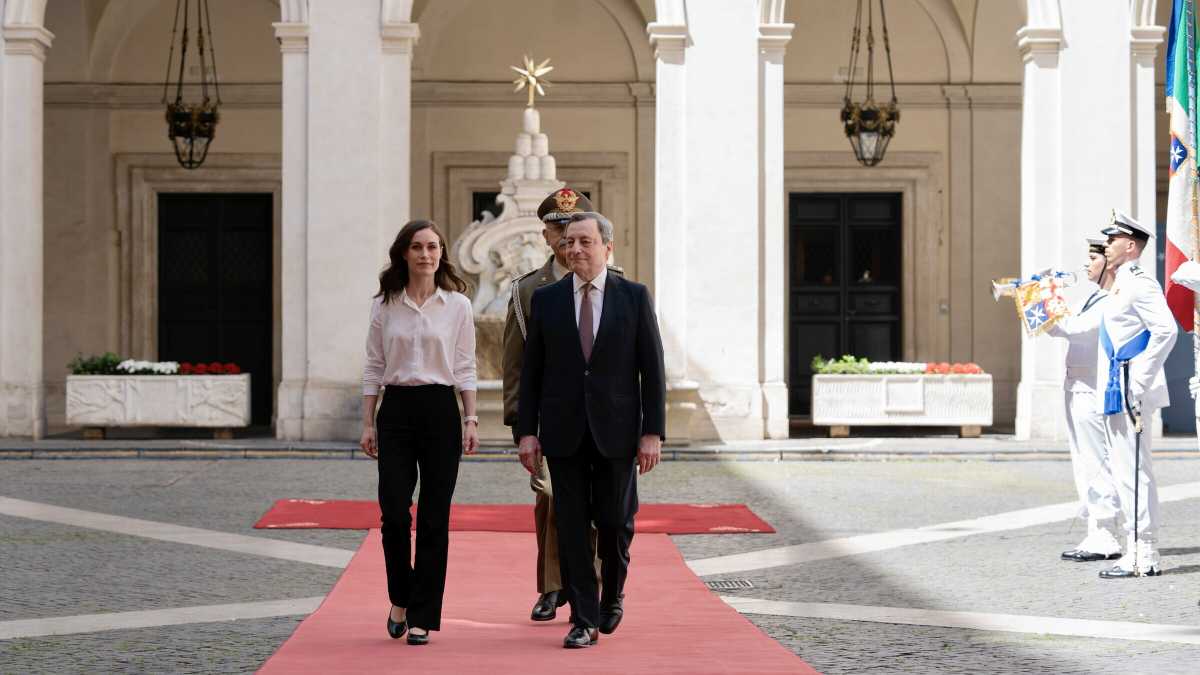 Immagine di La lezione finlandese di Sanna Marin: "Con l'Italia nella Nato". Putin? "Attenti, è inarrestabile"