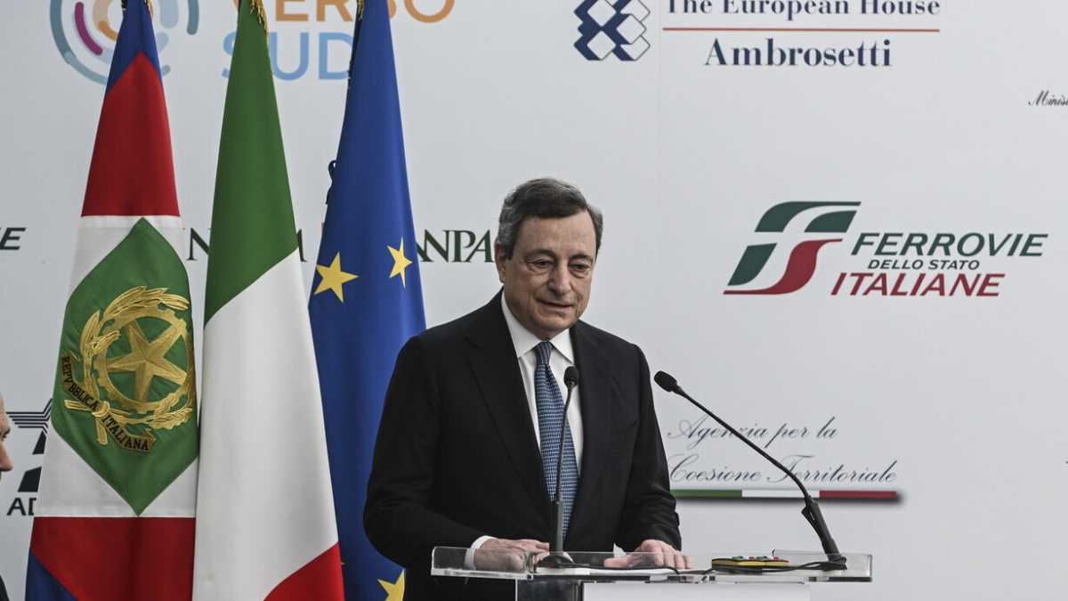 Immagine di I problemi della retorica e della strategia di Draghi per il Sud