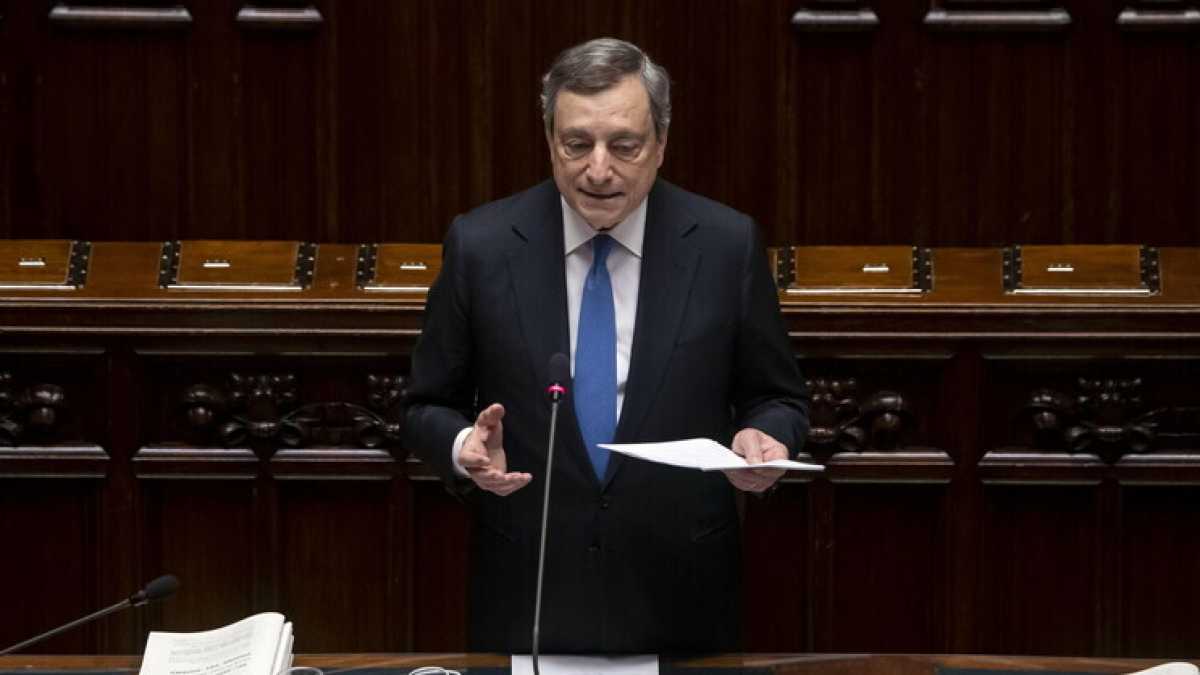 Immagine di Draghi interviene sull'Ucraina. In Parlamento niente chiacchiere da talk