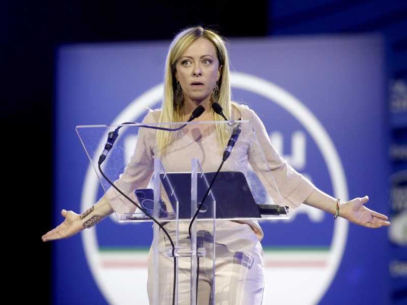 Giorgia Meloni (Ansa)