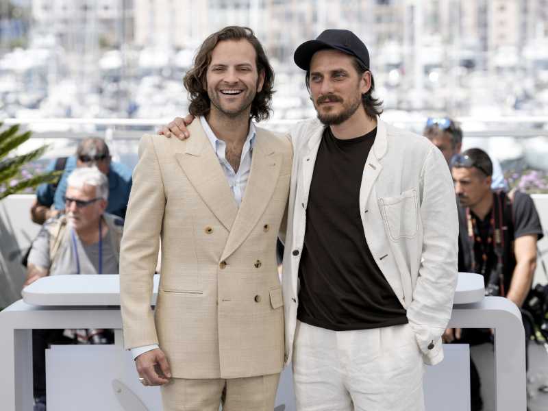 Alessandro Borghi e Luca Marinelli (LaPresse) 