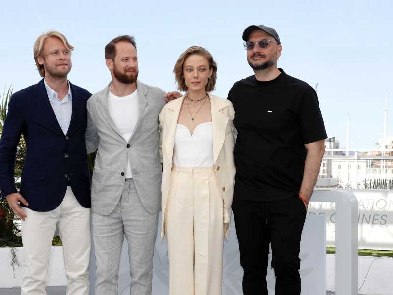 Il cast della "Moglie di Tchaikovsky" (Ansa)&nbsp;