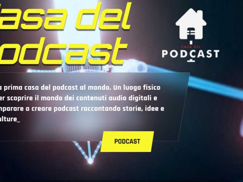 Lezioni di podcast a Villa Torlonia