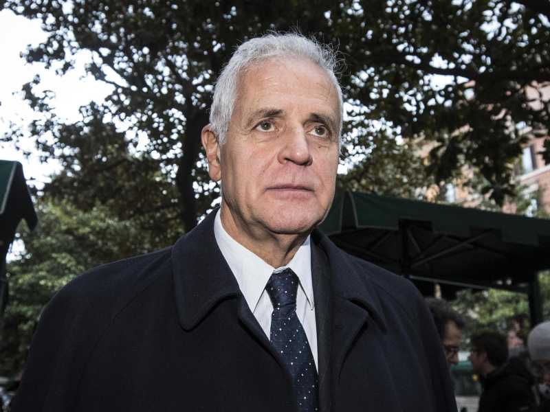 L'ex presidente della Lombardia Roberto Formigoni (foto Ansa)